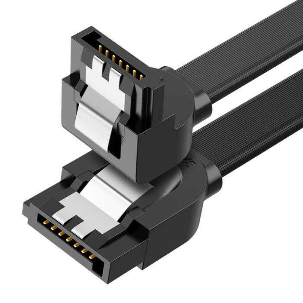 Ugreen US217/30797 Καλώδιο Angled SATA 3.0 M/M 0.50m