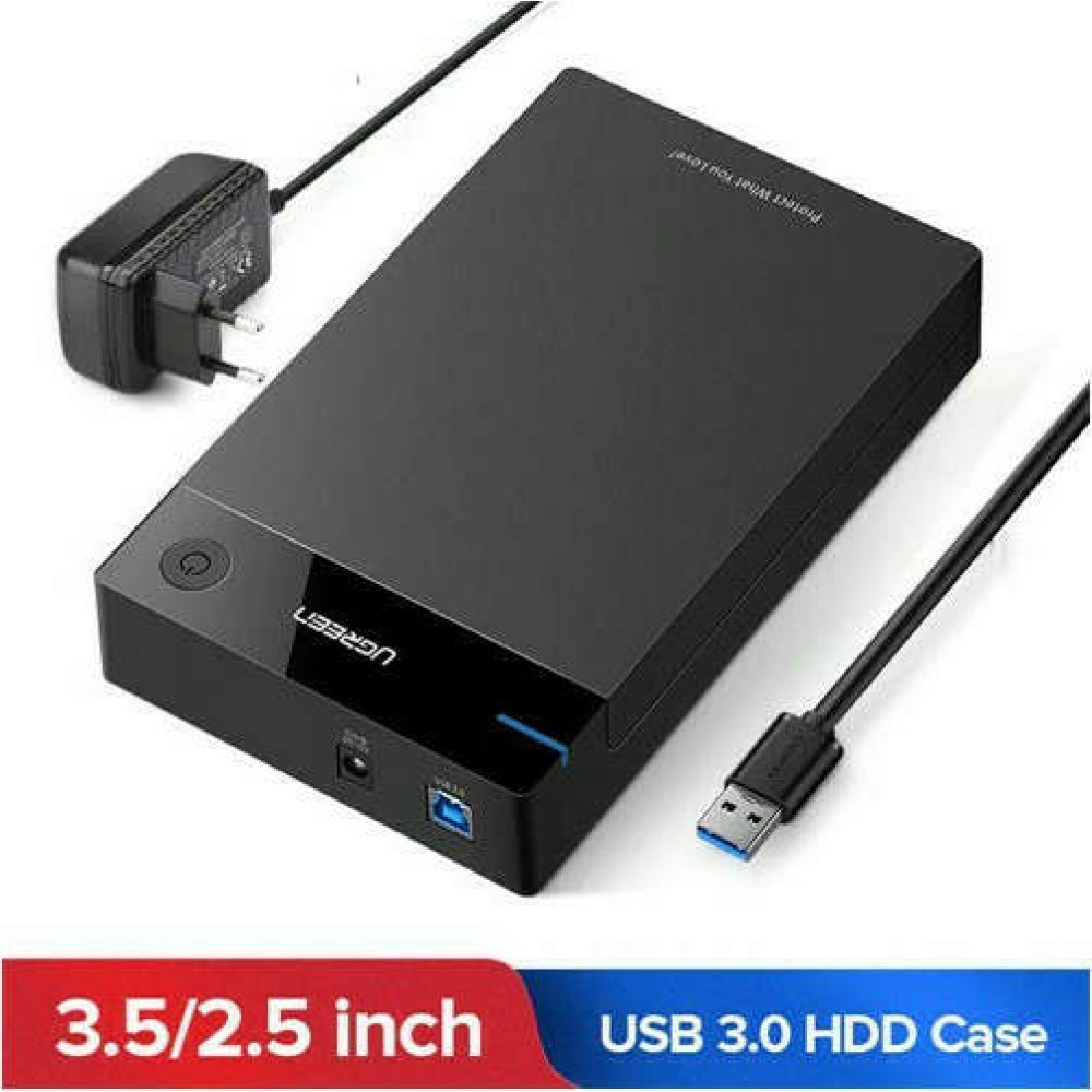 UGreen US222/50422 Θήκη εσωτερικού σκληρού δίσκου 2.5"/3.5" USB 3.0