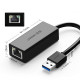 UGreen USB 3.0 σε RJ45 Ethernet Gigabit Lan Adapter CR111 20256 (Μαύρο)