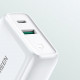 UGreen 2x USB-A / Type-C φορτιστής Quick Charge 4.0 3A 36W 60468 CD170 (Λευκό)