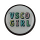 Pop Socket Βάση Στήριξης Κινητού Phone Holder VSCO Girl (Λευκό)