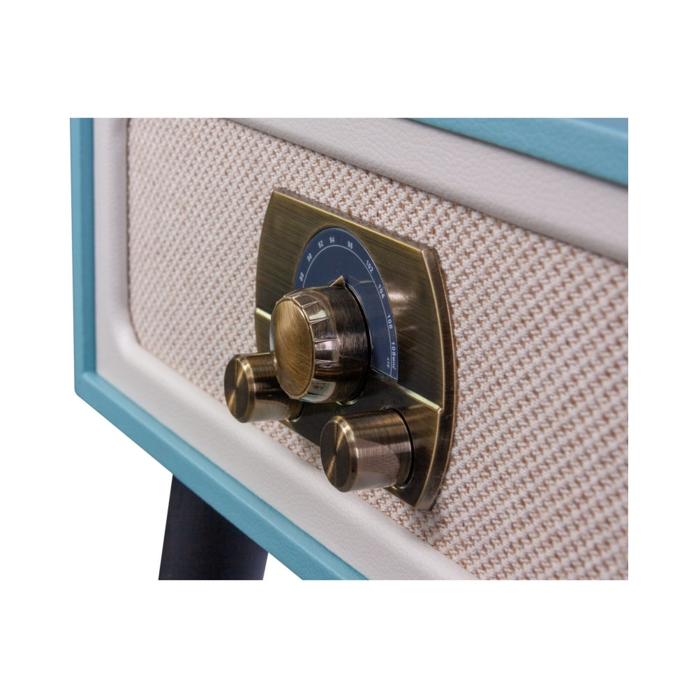 Vintage Πικάπ Madison LPRETRO-MKII αυτοενισχυόμενο με Bluetooth, USB/SD & FM Radio