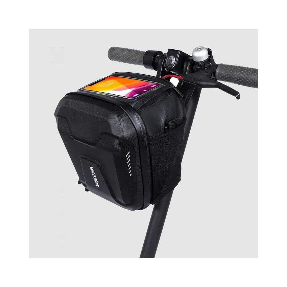 WildMan GS9 Hardpouch Bike Mount Αδιάβροχη Θήκη για Ποδήλατο / Πατίνι (Μαύρο)