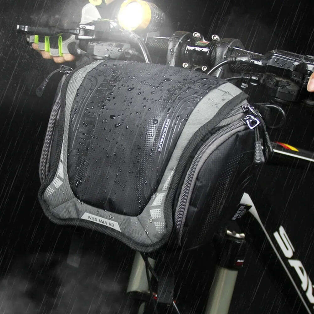 WildMan H8 Hardpouch Bike Mount Θήκη για Ποδήλατο / Πατίνι (Μαύρο)