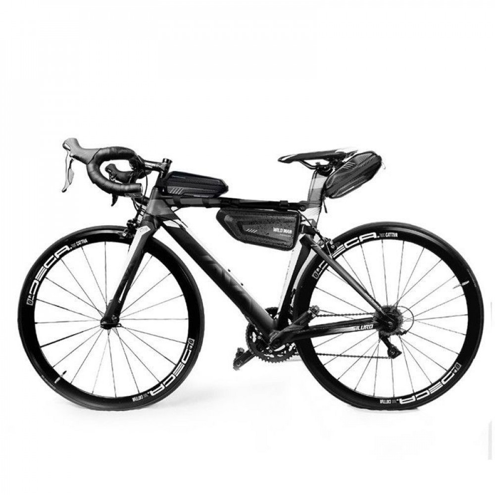 WildMan Hardpouch Bike Mount E4 - WildMan Θήκη Ποδηλάτου 1L (Μαύρο)