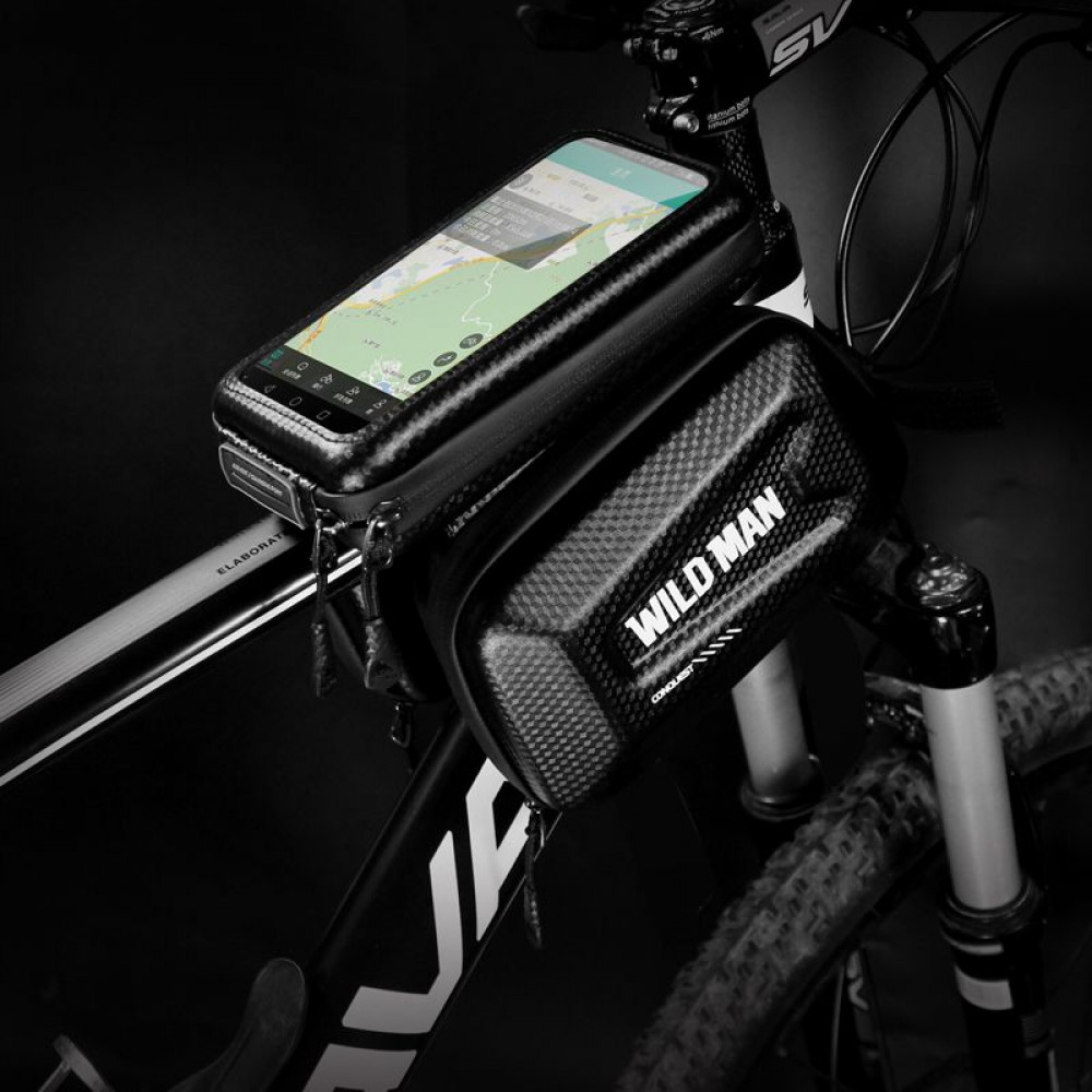 Wildman Hardpouch Bike Water Resistant Mount Case - Θήκη Ποδηλάτου 'XL' (Μαύρο)