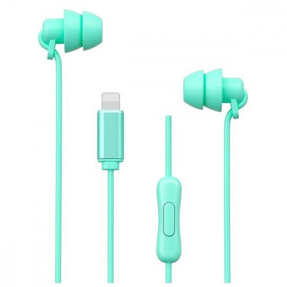 WK YB02 ακουστικά In-ear Handsfree (Πράσινο)