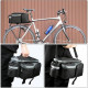 Wozinsky αδιάβροχη θήκη - τσαντάκι ποδηλάτου με ιμάντα ώμου και θήκη μπουκαλιού 6L (WBB3BK) (Μαύρο)