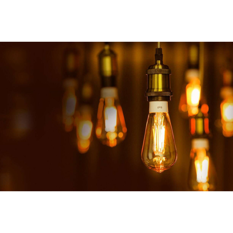 Yeelight Smart Led Filament Dimmable Λάμπα ST64 6W E27 2000k (YLDP23YL)