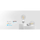 Xiaomi Yeelight Smart Led Filament Dimmable Λάμπα 6W E27 2700k (YLDP12YL)