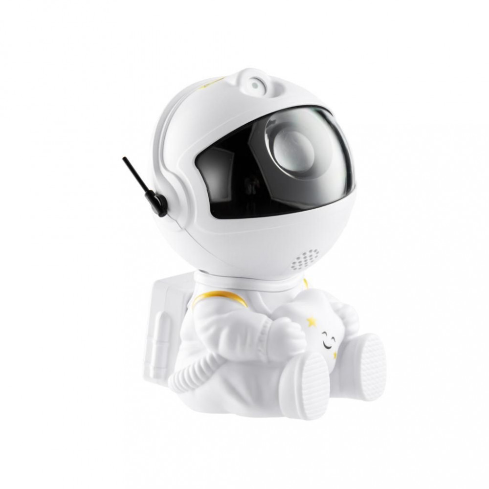 XO CF4 Παιδικό Φωτιστικό Προτζέκτορας Ουρανού Αστροναύτης (Λευκό)