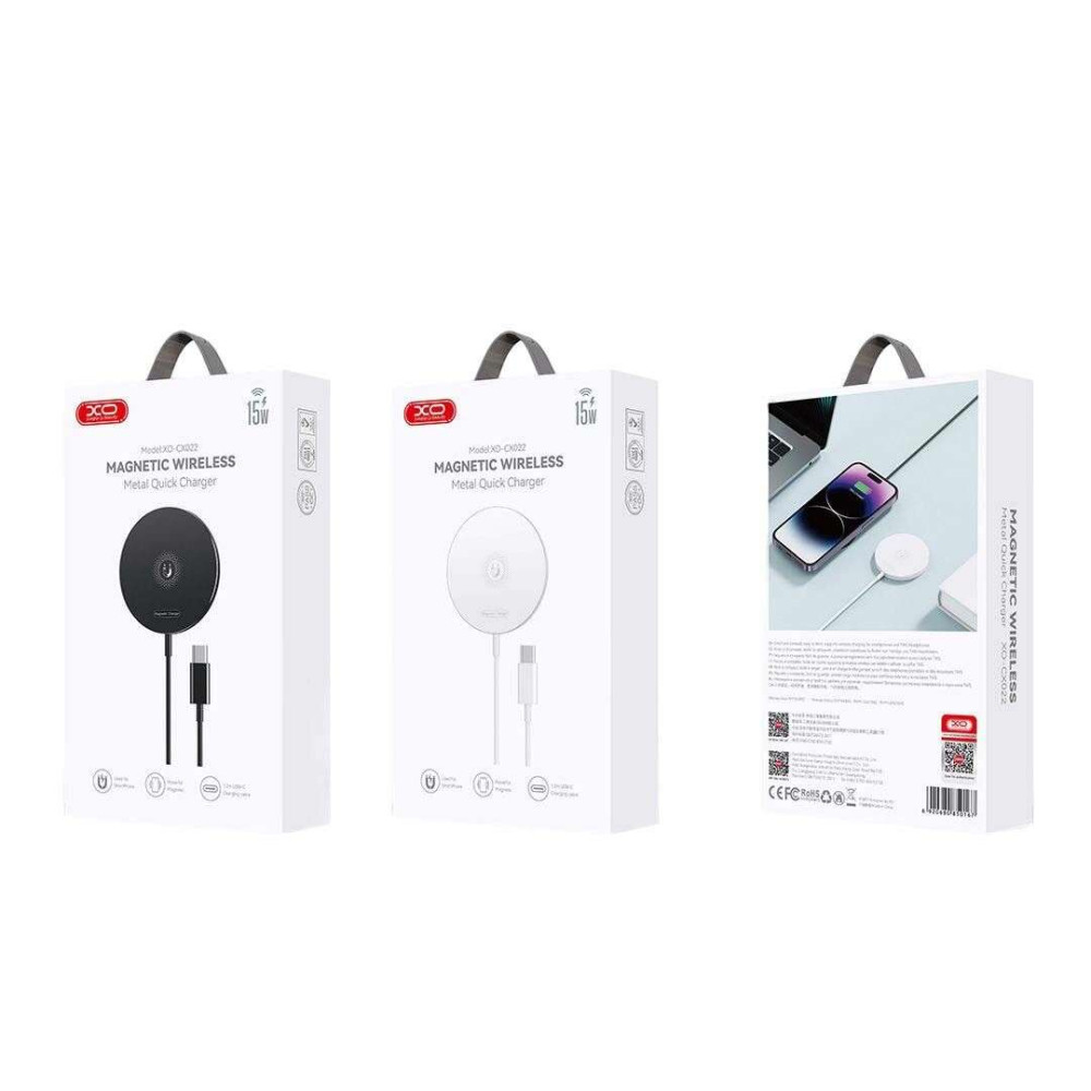 XO CX022 Magsafe Φόρτισης 15W (1,2m) (Μαύρο)