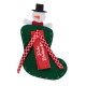 Χριστουγεννιάτικη Διακοσμητική Κάλτσα από Τσόχα (Χιονάνθρωπος)