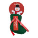 Χριστουγεννιάτικη Διακοσμητική Κάλτσα από Τσόχα (Χιονάνθρωπος)