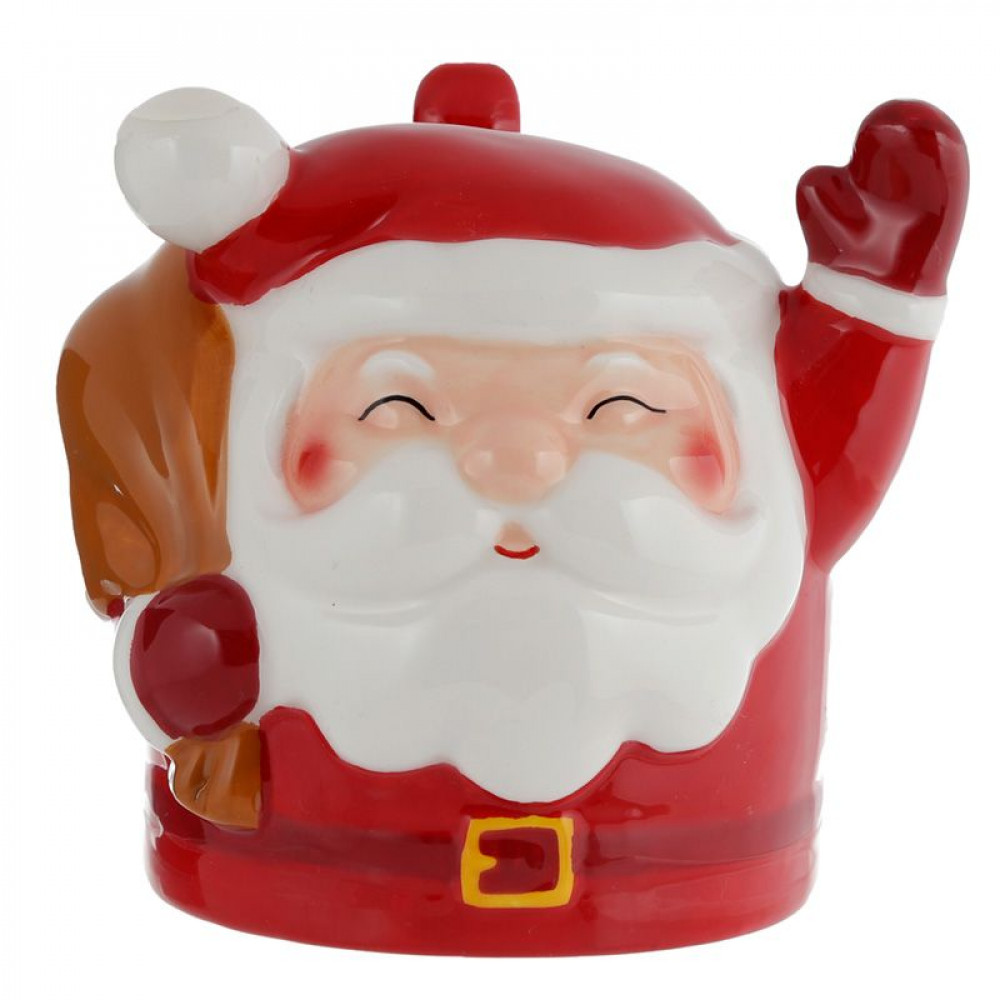Χριστουγεννιάτικη Κούπα Κεραμική Santa Upside Down Κούπα