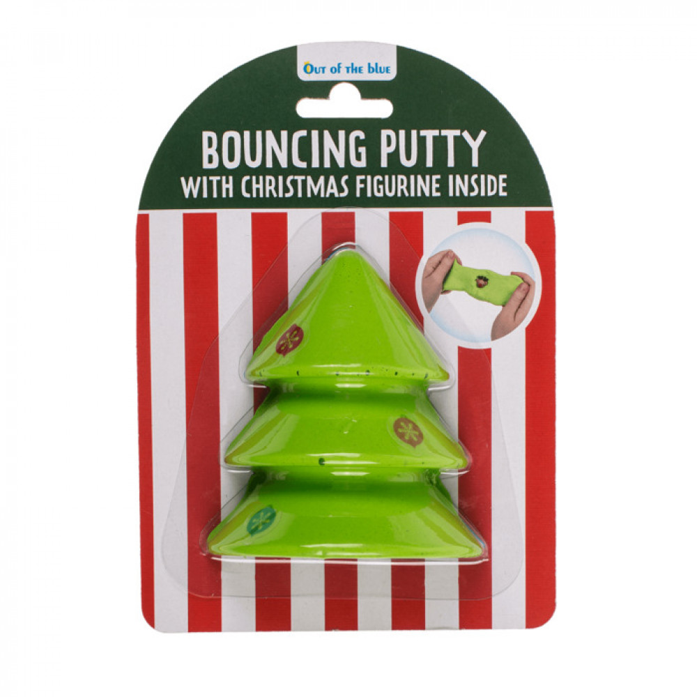 Χριστουγεννιάτικη Πλαστελίνη Bouncing Putty - Christmas Tree