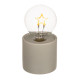 Χριστουγεννιάτικο Διακοσμητικό Φωτιστικό Neon Motif light bulb 8,5 x 16 cm - Αστέρι