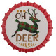 Χριστουγεννιάτικο Κεραμικό Σουβέρ Oh Deer