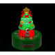 Χριστουγεννιάτικο Μουσικό Κουτί με LED που αλλάζουν χρώμα και χιονάνθρωπο που κινείται