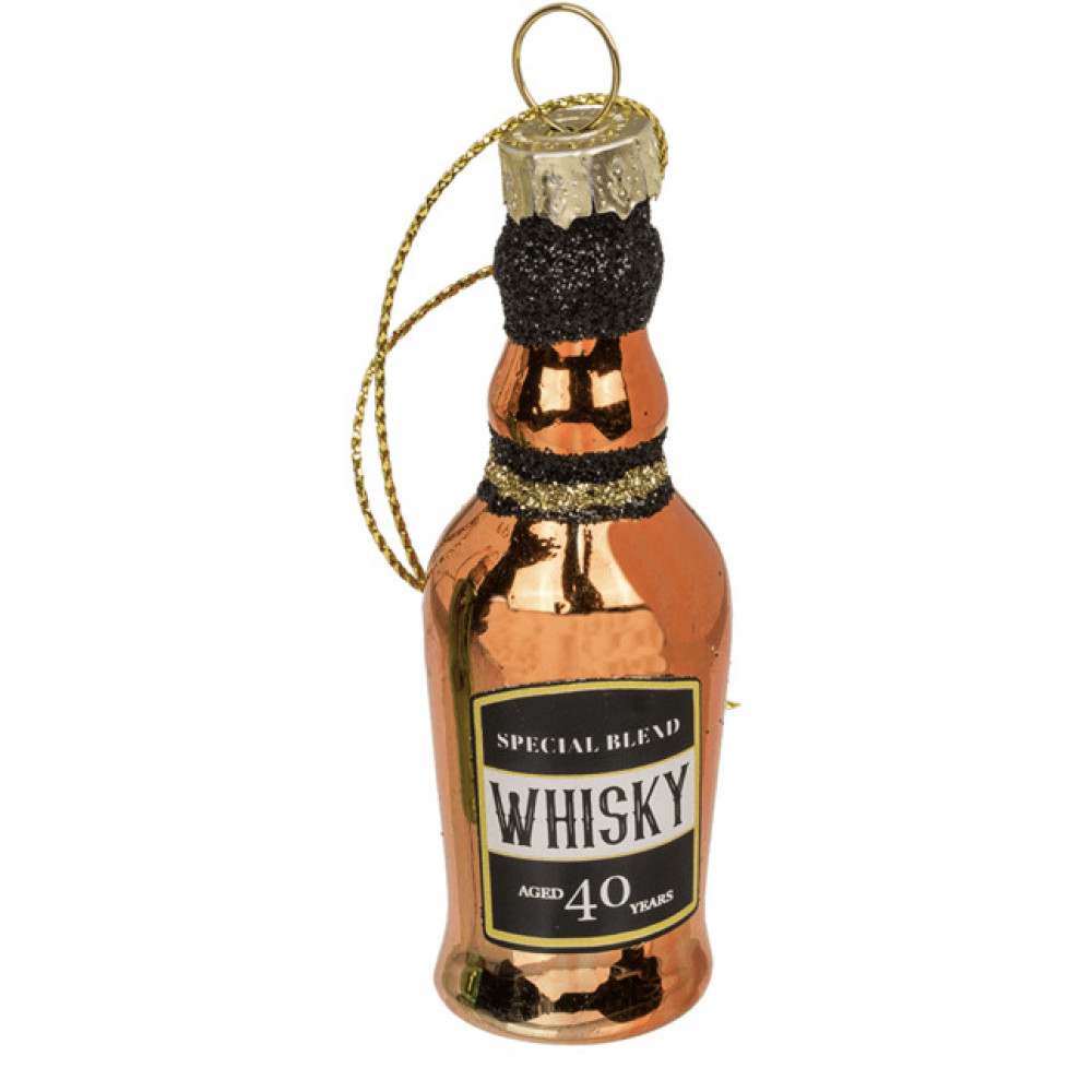 Χριστουγεννιάτικο Στολίδι σε σχήμα Μπουκαλιού (Whisky)