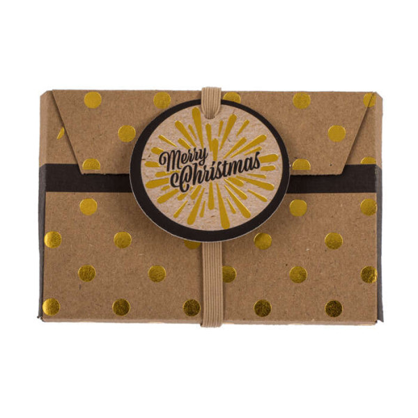 Χριστουγεννιάτικα Φακελάκια Δώρου 3τμχ (11x8cm)