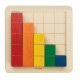 Χρωματιστοί Κύβοι για Μέτρημα PlanToys 5464